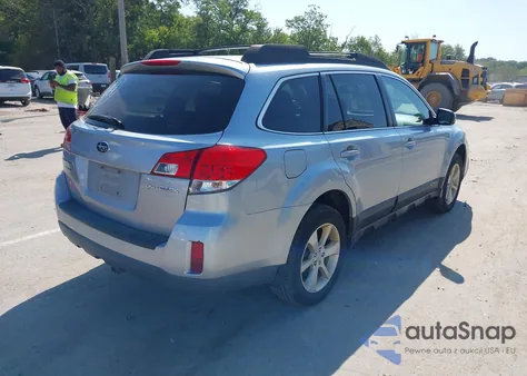 2013 Subaru Outback 2.5I Premium из США, поврежденный, VIN 4S4BRCCC2D1280795